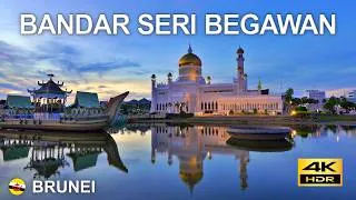 Thumbnail: Bandar Seri Begawan 🇧🇳 Brunei – 4K Walking Tour | Downtown, Kampong Ayer & Gadong Night Market