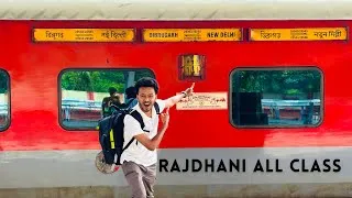 Thumbnail: I Booked ALL CLASS in RAJDHANI EXPRESS TRAIN 