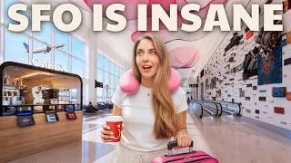 Thumbnail: I spent 24 hours at San Francisco Airport 🇺🇸✈️ Is it America's BEST?!