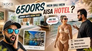 Thumbnail: ₹6500 Mein Bali Ka Aisa Hotel? 😱 Beach Par Foreigner Ne Pooch Liya...