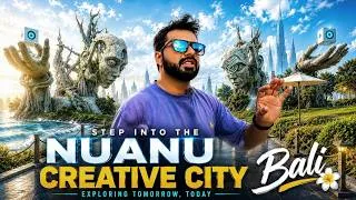 Thumbnail: I Visited BALI in 2050! 😱 Nuanu Creative City Secret Tour 🌴