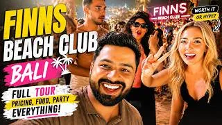 Thumbnail: BALI NIGHTLIFE 🇮🇩 | Finns Beach Club EXPOSED 😳🔥 — Best Beach Club ya Tourist Trap?