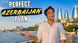Thumbnail: Azerbaijan Tour Guide 2026 | India to Baku Trip Plan, Visa, Budget & Itinerary