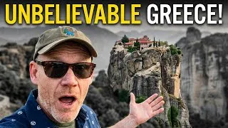Thumbnail: Is this the MOST Breathtaking Place in Greece?! | Meteora Greece 24 Hour Travel Guide Vlog
