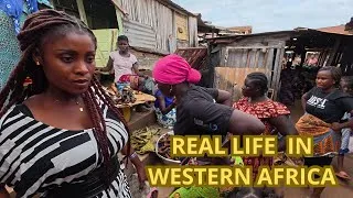 Thumbnail: Inside african market with the cutest guide ever