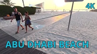 Thumbnail: Hot weather  walk at Abu Dhabi beach and corniche  - United Arab Emirates