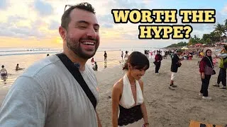 Thumbnail: Golden Hour in Bali! Street Food & Unexpected Conversations 🇮🇩