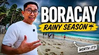 Thumbnail: BORACAY During Rainy Season 🇵🇭 | What It’s Really Like + Feliz Hotel