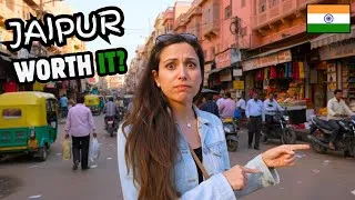 Thumbnail: 5 BEST THINGS TO DO IN JAIPUR INDIA 🇮🇳  IS INDIA WORTH VISITING? FIRST IMPRESSIONS OF #INDIA!