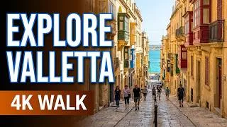 Thumbnail: Valletta 4K Walking Tour - Things to do in Malta - Valletta Malta Street Walk 2026 #valletta