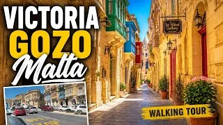 Thumbnail: Victoria Gozo Malta Walking Tour - Things to do in Malta - Malta 4K Travel Guide #malta #gozo