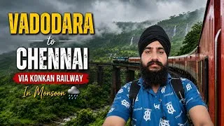 Thumbnail: VADODARA TO CHENNAI CENTRAL TRAIN JOURNEY VIA KONKAN RAILWAY IN MONSOON | JOURNEY VLOG 20954 EXPRESS