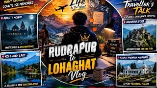 Thumbnail: 🌄 Rudrapur to Lohaghat⛰️ | Vlog | A Journey Through Nature, History & Peace | Traveller's Talk 😊