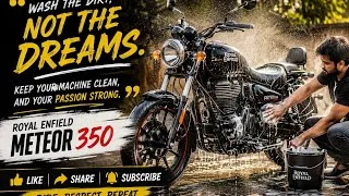 Thumbnail: ❤️Royal Enfield Meteor washing😊