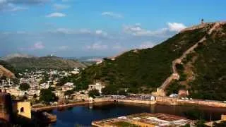 Thumbnail: Amber Fort and Walls in India