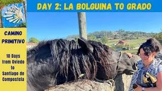Thumbnail: Camino Primitivo Day 2 of 10 - La Bolguina to Grado