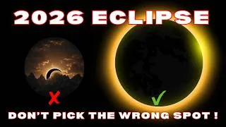 Thumbnail: Traveling to Spain for the 2026 Solar Eclipse? Watch This First