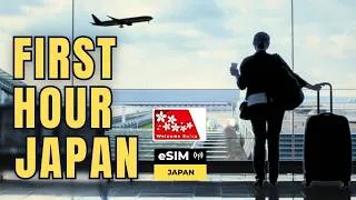 Thumbnail: First Hour in Japan? Do THESE Before Leaving the Airport | Immigration, SIM, Suica | Indian Couple