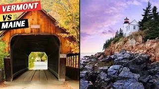 Thumbnail: Best Fall Foliage: Vermont or Maine? I Scored All 7 Rounds