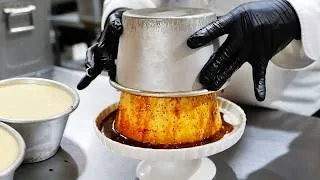 Thumbnail: Japanese Food - GIANT CARAMEL CUSTARD Tokyo Japan
