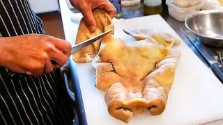 Thumbnail: Japanese Food - PIG FACE Pork Terrine Okinawa Japan