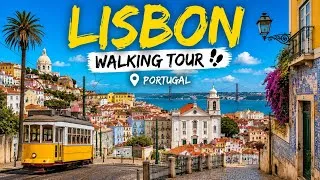 Thumbnail: You’ll Fall in Love With Lisbon 🇵🇹 | 4K Walking Tour Through Alfama & Praça do Comércio