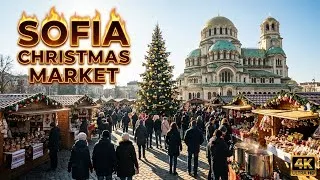 Thumbnail: Sofia Christmas Market 4K Festive Walking Tour in Bulgaria's Capital