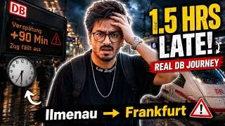 Thumbnail: My Train Journey from Ilmenau to Frankfurt 🇩🇪 |  Must Watch This!!  🚂