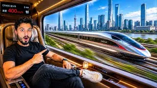 Thumbnail: World’s Fastest & Longest Bullet Train 🇨🇳| 2500 kms in 7 hrs | 400kmph