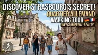 Thumbnail: Strasbourg’s Secret Neighborhood! 🇨🇭 Walking Through the Stunning Quartier Allemand