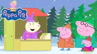 Thumbnail: Peppa Visits the Christmas Tree Shop | Travel with Peppa