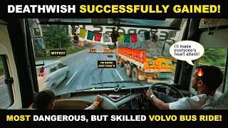 Thumbnail: G-Force Madness🔥INSANE VOLVO BUS DRIFTING & CRAZY DRIVING On The National Highway 16