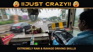 Thumbnail: EXPERT BUS DRIVER SHOWS HIS SKILLS🔥 Aggressive & Skilled Bus Driving in National Highway | Digha Bus