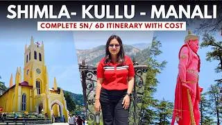 Thumbnail: Shimla Kullu Manali Tour Plan 2026 | Full Itinerary, Cost & Budget Travel Guide