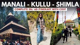 Thumbnail: Manali Kullu Shimla Tour Guide 2026: Budget, Itinerary & Secret Tips!