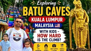 Thumbnail: Batu Caves Kuala Lumpur Malaysia Tour 2026 | Rainbow Stairs, Murugan Statue & Travel Guide