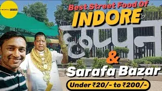 Thumbnail: Street Food Of Indore | Sarafa Bazar Night Food Market | Chappan (56) Dukan
