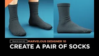 Thumbnail: Marvelous Designer 10 - How To Create A Pair Of Socks