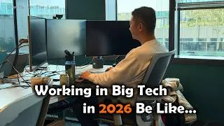Thumbnail: No Easy Life - How AI Is Changing Software Engineering Jobs in Big Tech