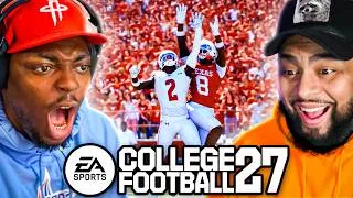 Thumbnail: Tray Plays College Football 27 For The First Time!