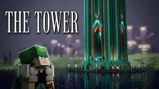 Thumbnail: My Most Impossible End Build Yet (Dark Prismarine Tower)