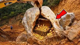 Thumbnail: I Broke a Rock Weighing Tons Into Pieces, and What Emerged Was Incredible!