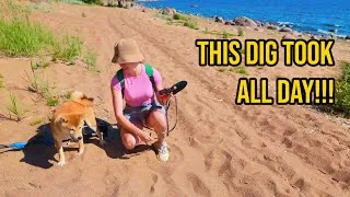 Thumbnail: This Dig Took ALL DAY 😱💎 Metal Detecting Uncovered an Incredible Hidden Treasure