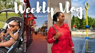 Thumbnail: WEEKLY VLOG: SUMMER IN EDMONTON🇨🇦🌻 + Healthy Living , Water park Visit, Shopping & More