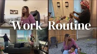 Thumbnail: A Productive Work day in the life | 7am - 7pm Working Routine | Mom of 3