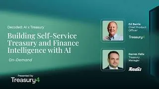 Thumbnail: Building Self-Service Treasury and Finance Intelligence with AI