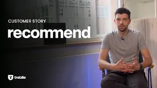 Thumbnail: Customer Story | Recommend x Treblle Case Study