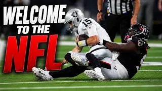 Thumbnail: Fernando Mendoza’s “Welcome to the NFL” Moment  🏈 #Raiders #NFL #HoustonTexans