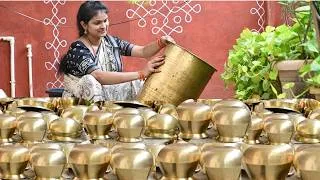 Thumbnail: Brass&Bronze Collection|Home Made Dishwash Powder&Liquid|How to Clean brass |Traditional Lifestyle|