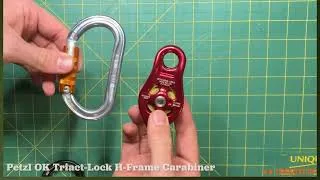 Thumbnail: Petzl OK Triact-Lock H-Frame Carabiner - Dan Wesson's TreeStuff Customer Review